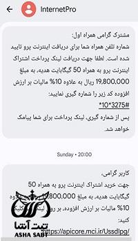 اینترنت پرو برای اصناف